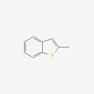 2-Methylbenzo[b]thiophene chemical structure (CAS 1195-14-8)