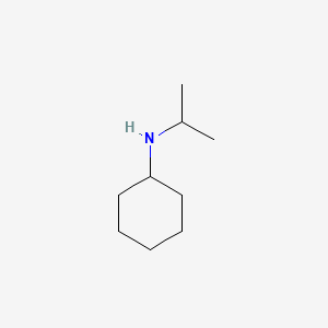 N-Isopropylcyclohexanamine chemical structure (CAS 1195-42-2)