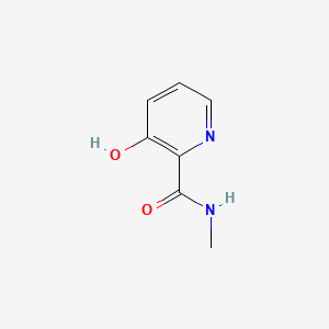3-Hydroxy-N-methylpicolinamide chemical structure (CAS 1196-30-1)