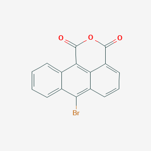 7-Bromodibenzo[de,h]isochromene-1,3-dione chemical structure (CAS 1196117-69-7)