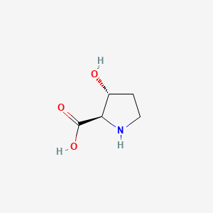 (2R,3R)-3-Hydroxypyrrolidine-2-carboxylic acid chemical structure (CAS 119677-21-3)