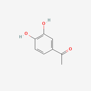 1-(3,4-Dihydroxyphenyl)ethan-1-one chemical structure (CAS 1197-09-7)