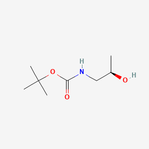 (R)-tert-Butyl (2-hydroxypropyl)carbamate chemical structure (CAS 119768-44-4)