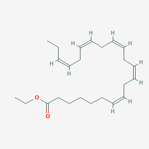 (7Z,10Z,13Z,16Z,19Z)-Ethyl docosa-7,10,13,16,19-pentaenoate chemical structure (CAS 119818-40-5)