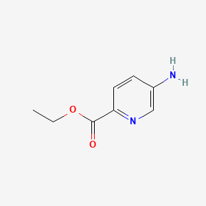 Ethyl 5-aminopicolinate chemical structure (CAS 119830-47-6)