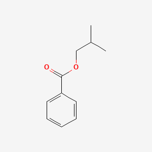 Isobutyl benzoate chemical structure (CAS 120-50-3)