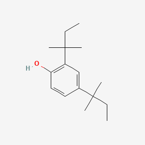 2,4-Di-tert-pentylphenol chemical structure (CAS 120-95-6)