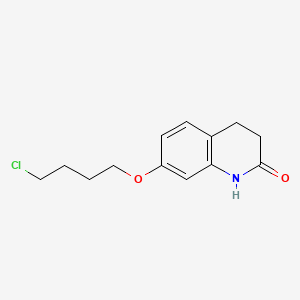 7-(4-Chlorobutoxy)-3,4-dihydroquinolin-2(1H)-one chemical structure (CAS 120004-79-7)