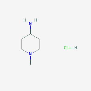 1-Methylpiperidin-4-amine hydrochloride chemical structure (CAS 120088-53-1)