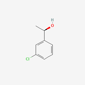 (R)-1-(3-Chlorophenyl)ethanol chemical structure (CAS 120121-01-9)
