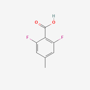 2,6-Difluoro-4-methylbenzoic acid chemical structure (CAS 1201597-23-0)