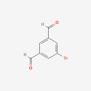 5-Bromoisophthalaldehyde chemical structure (CAS 120173-41-3)