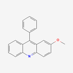 2-Methoxy-9-phenylacridine chemical structure (CAS 1201835-84-8)