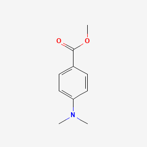 Methyl 4-dimethylaminobenzoate chemical structure (CAS 1202-25-1)