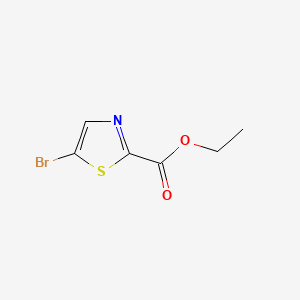 Ethyl 5-bromothiazole-2-carboxylate chemical structure (CAS 1202237-88-4)