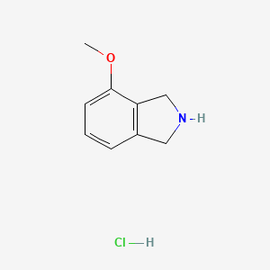 4-Methoxyisoindoline hydrochloride chemical structure (CAS 1203682-51-2)