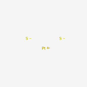 Platinum(IV) sulfide chemical structure (CAS 12038-21-0)