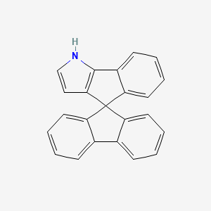 1'H-Spiro[fluorene-9,4'-indeno[1,2-b]pyrrole] chemical structure (CAS 1203957-30-5)