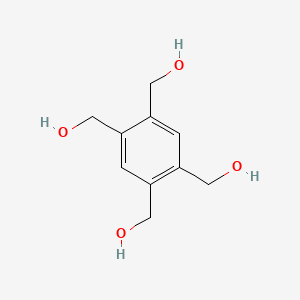 Benzene-1,2,4,5-tetrayltetramethanol chemical structure (CAS 1204-76-8)