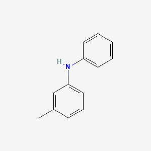3-Methyldiphenylamine chemical structure (CAS 1205-64-7)