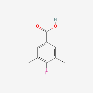 4-Fluoro-3,5-dimethylbenzoic acid chemical structure (CAS 120512-59-6)