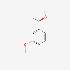 (R)-1-(3-methoxyphenyl)ethanol chemical structure (CAS 120523-12-8)
