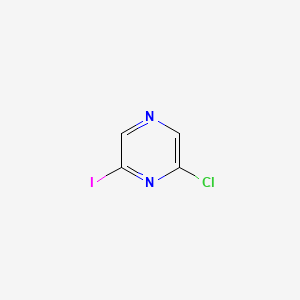 2-Chloro-6-iodopyrazine chemical structure (CAS 120531-35-3)
