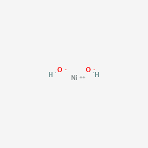 Nickel(II) hydroxide chemical structure (CAS 12054-48-7)