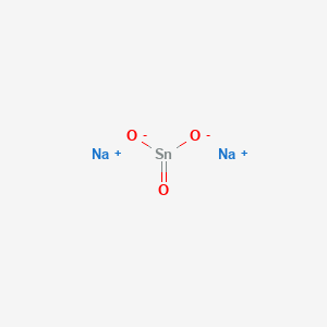 Sodium stannate chemical structure (CAS 12058-66-1)