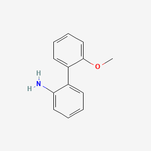 2'-Methoxy-[1,1'-biphenyl]-2-amine chemical structure (CAS 1206-76-4)