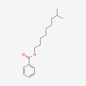 8-Methylnonyl benzoate chemical structure (CAS 120657-54-7)