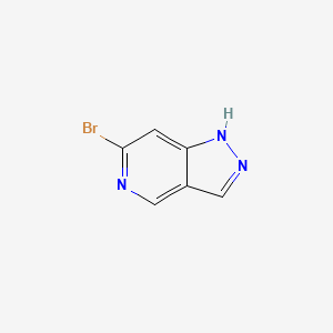 6-Bromo-1H-pyrazolo[4,3-c]pyridine chemical structure (CAS 1206973-12-7)