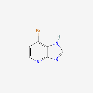 7-Bromo-3H-imidazo[4,5-b]pyridine chemical structure (CAS 1207174-85-3)