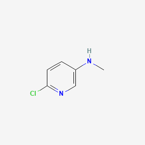 6-Chloro-N-methylpyridin-3-amine chemical structure (CAS 120739-84-6)