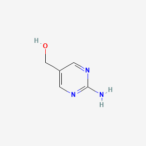 2-Aminopyrimidine-5-methanol chemical structure (CAS 120747-85-5)