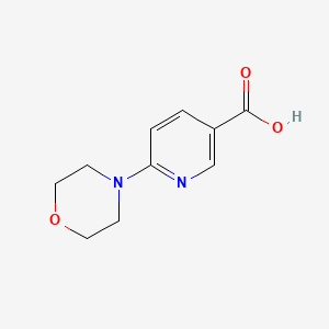 6-Morpholinonicotinic acid chemical structure (CAS 120800-52-4)
