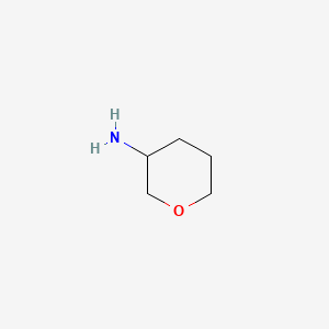 Tetrahydro-2H-pyran-3-amine chemical structure (CAS 120811-32-7)