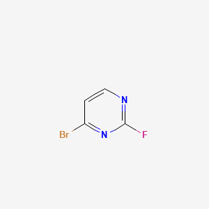 4-Bromo-2-fluoropyrimidine chemical structure (CAS 1209458-22-9)