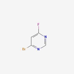 4-Bromo-6-fluoropyrimidine chemical structure (CAS 1209458-29-6)