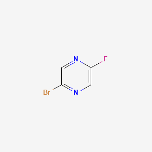 2-Bromo-5-fluoropyrazine chemical structure (CAS 1209459-10-8)