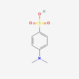 4-(Dimethylamino)benzenesulfonic acid chemical structure (CAS 121-58-4)