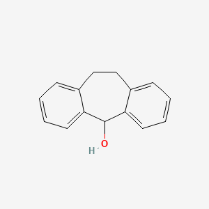 5-Hydroxy-10,11-dihydro-5H-dibenzo[a,d][7]annulene chemical structure (CAS 1210-34-0)