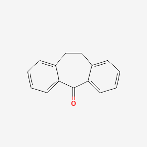 10,11-Dihydro-5H-dibenzo[a,d][7]annulen-5-one chemical structure (CAS 1210-35-1)