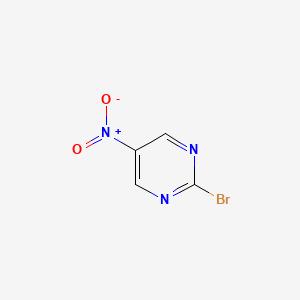 2-Bromo-5-nitropyrimidine chemical structure (CAS 1210824-80-8)