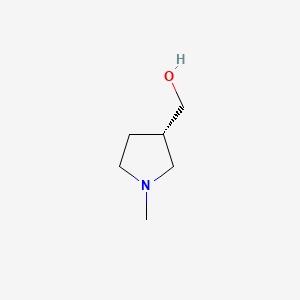 (S)-(1-Methylpyrrolidin-3-yl)methanol chemical structure (CAS 1210934-04-5)