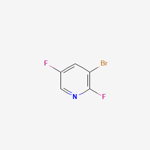 3-Bromo-2,5-difluoropyridine chemical structure (CAS 1211331-43-9)