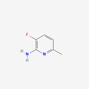 3-Fluoro-6-methylpyridin-2-amine chemical structure (CAS 1211520-83-0)