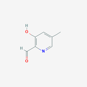 3-Hydroxy-5-methylpicolinaldehyde chemical structure (CAS 1211523-05-5)