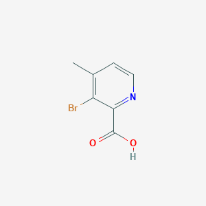 3-Bromo-4-methylpicolinic acid chemical structure (CAS 1211541-04-6)