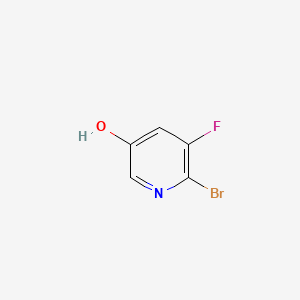 6-Bromo-5-fluoropyridin-3-ol chemical structure (CAS 1211578-32-3)